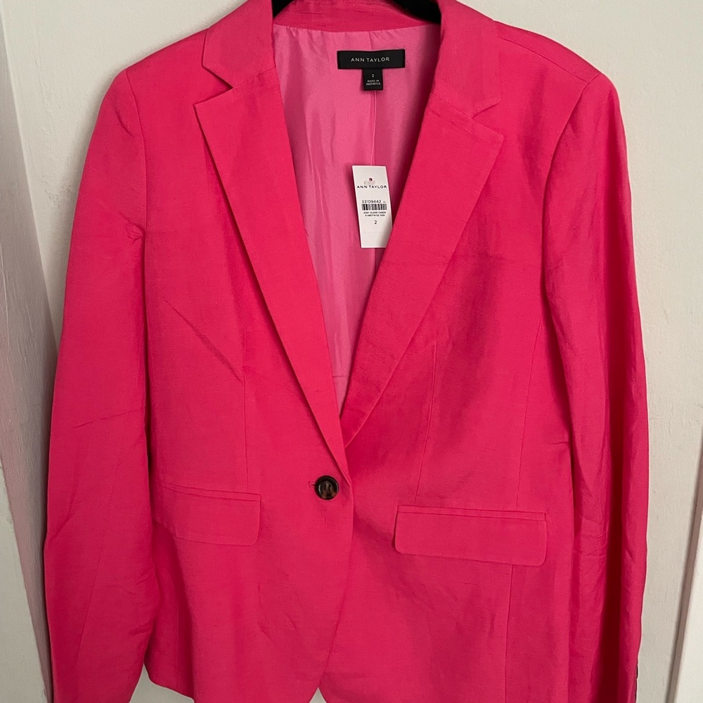 Ann Taylor Women's Pink Blazer